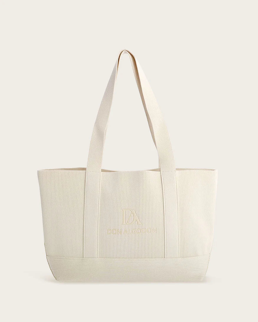 Bolso Shopper Mujer Sintra - Negro Y Beige