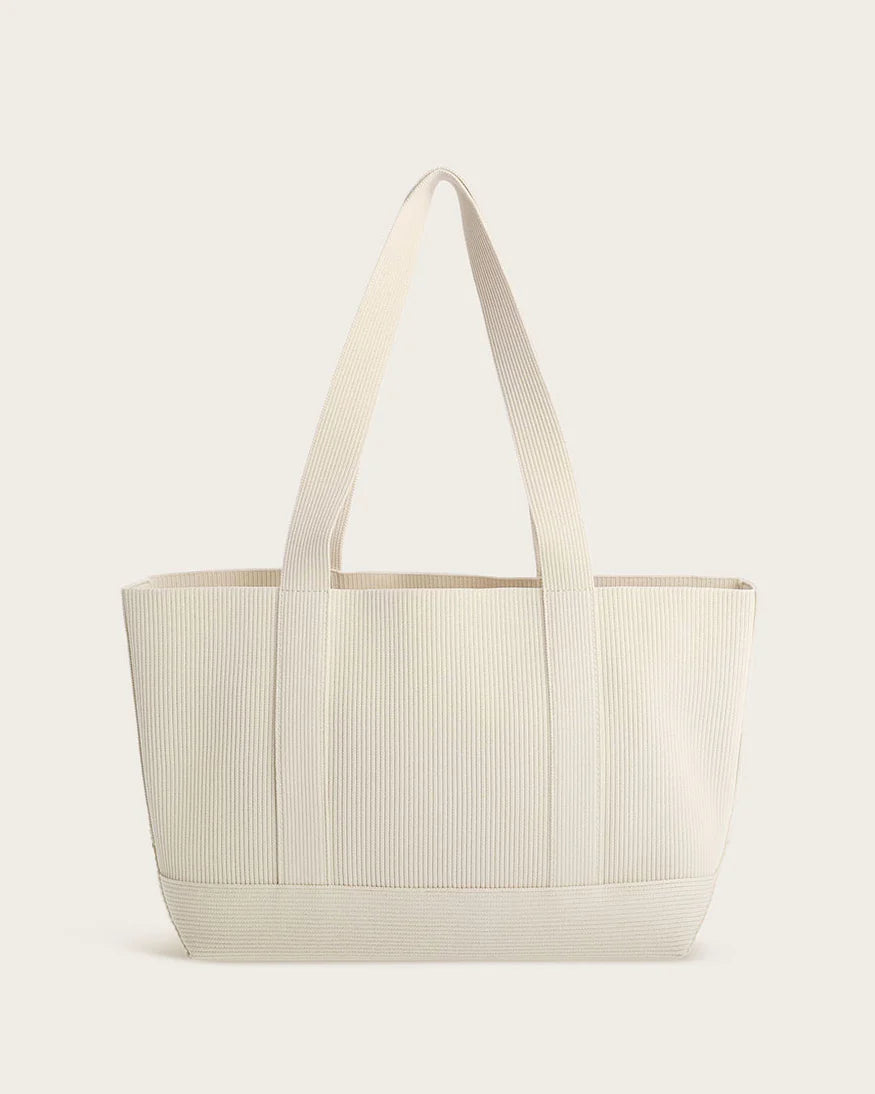 Bolso Shopper Mujer Sintra - Negro Y Beige