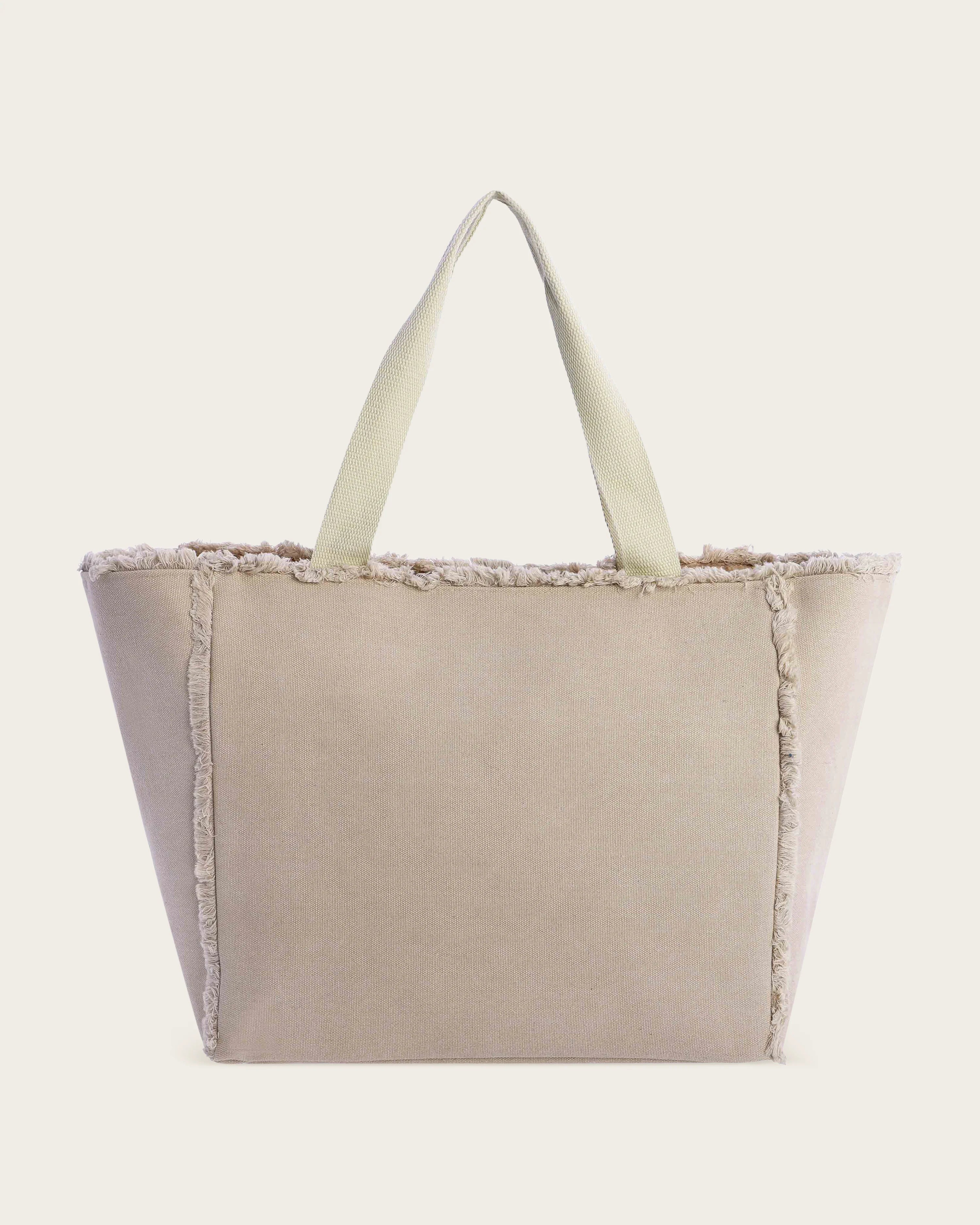 Bolso Playa Mujer Ibiza - Beige